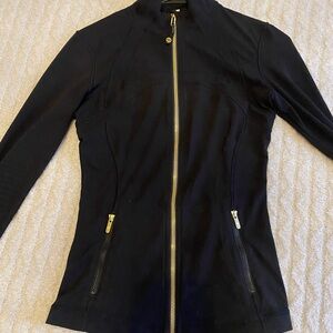 NWOT Lululemon Define Jacket black and gold